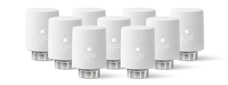 Nine Smart Radiator Valves